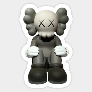 kaws doll Sticker